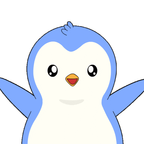 I Love You Penguin Sticker by Pudgy Penguins
