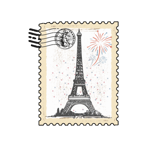 carrierwa travel paris adventure france Sticker