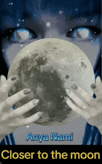 Aklexprime anya nami closer to the moon anya nami moon GIF