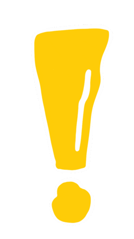 KathyUrsinus giphyupload statement wichtig ausrufezeichen Sticker