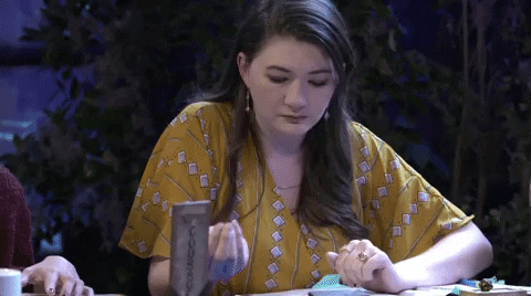 geekandsundry giphyupload surprise excitement dice roll GIF