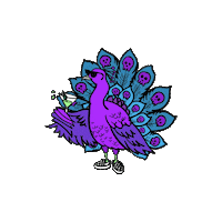 Rainbow Cocktails Sticker by Taylor Reeve