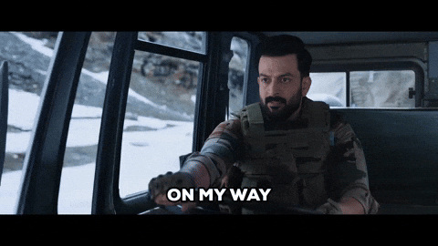 On My Way Hug GIF by saregama