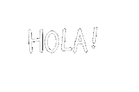 Hola Sticker