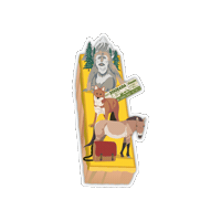 Asia Dhole Sticker by よこはま動物園ズーラシア
