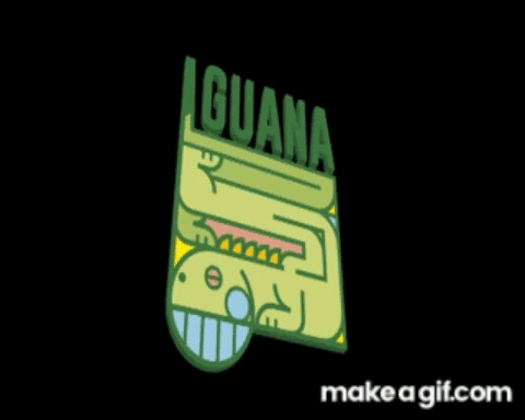 IguanaTerraza giphygifmaker snacks restaurante sevilla GIF