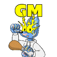 Eating Sticker by kungfuverse