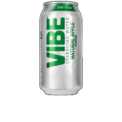 vibedrinksco giphygifmaker apple vibe soda Sticker