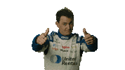 Graham Rahal Thumbs Up Sticker by INDYCAR