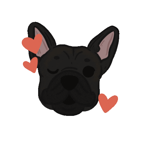 Dog Sticker by Ann of Facedit