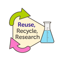 Charity Recycle Sticker by Cancer Research UK Shops