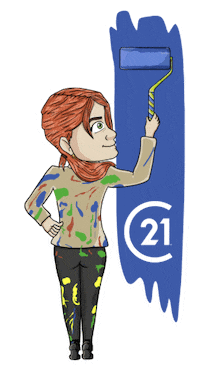C21Polina Sticker by CENTURY 21