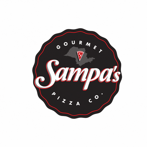 sampasgourmetpizza pizza eating eat yum GIF