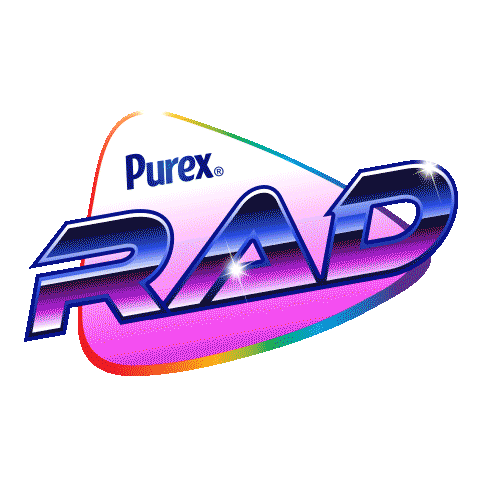 PurexLaundryDetergent cool dad father rad Sticker