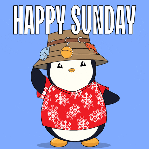 Happy Sunday Penguin GIF by Pudgy Penguins