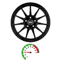 Sticker by MSW Wheels by OZ