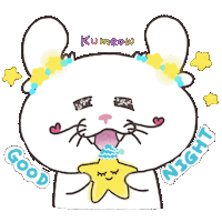 Night 寝る Sticker