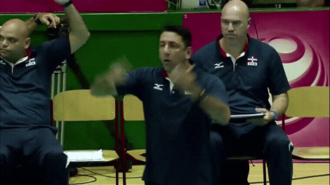 Dominican Republic Oops GIF by Volleyball World
