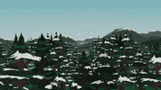 forest trees GIF by South Park 