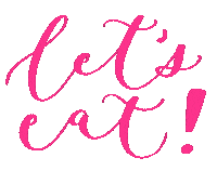 Lets Eat Eating Sticker