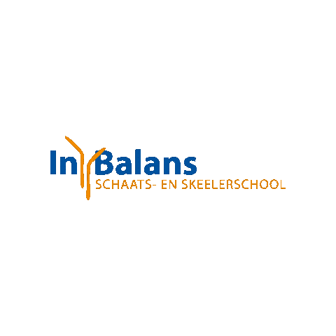 Logo Sticker by In Balans Alkmaar | Schaats- en Skeelerschool