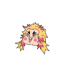 誕生日 鬼滅の刃 Sticker