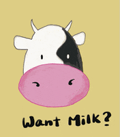 Milk Cow GIF by Jusjetta