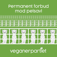 Stop Fur GIF by Veganerpartiet - Vegan Party of Denmark