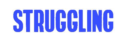 Struggling Sticker by Yle Summeri