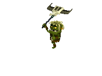 titan goblin Sticker