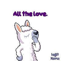 With Love Sheep Sticker by VeeFriends