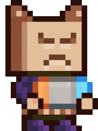 Pixel 8Bit Sticker