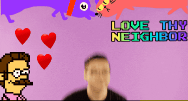 love thy neighbor GIF by nkhoshini