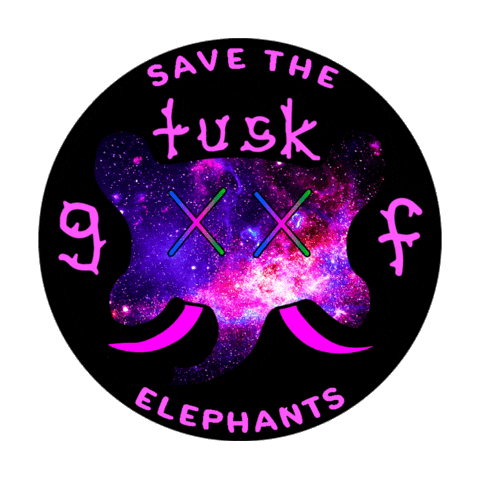 Gilligan_Faust sticker elephant gf elephants Sticker