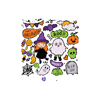 Party Halloween Sticker by My Weekend Plan