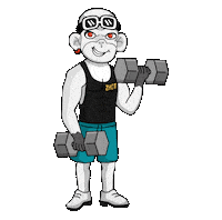 Fitness Workout Sticker by Zhot