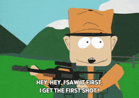 hunting shooting GIF by South Park 