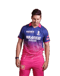 Halla Bol Pink Sticker by Rajasthan Royals
