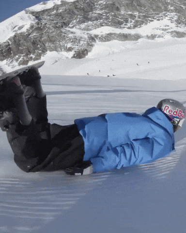 How I would end up on a snowboard IRL if I had to