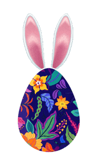 Bunny Easter Sticker by Wisteria Kitchen