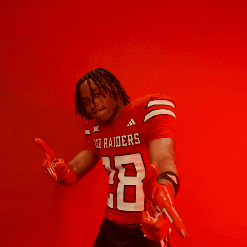 Braylan Mcdonald GIF by Texas Tech Football