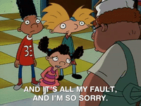 hey arnold nicksplat GIF