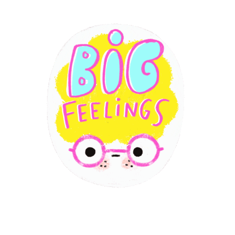 LoriJoySmith face feelings big feelings lori joy smith Sticker