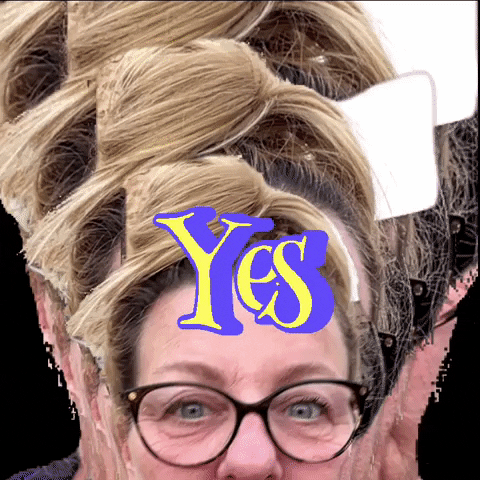 Ja Yes GIF by Wendy Louise