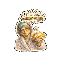 Fries Essen Sticker