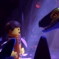 Scared Lego Movie GIF by LEGO