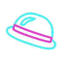 Party Neon Sticker by Anna Claire