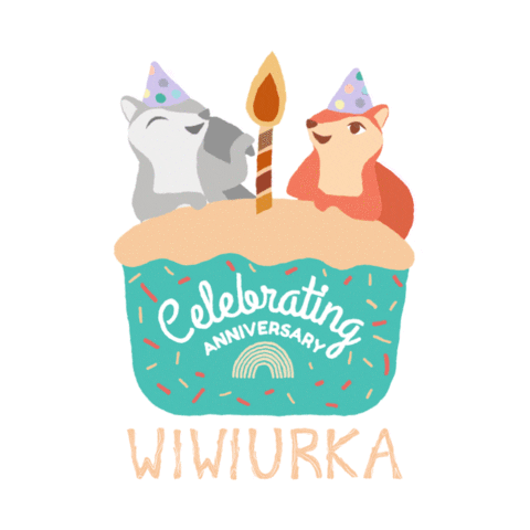 Happy Party Sticker by Wiwiurka