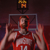 Basketball Dunk GIF by Ohio State Athletics