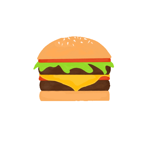 Food Burger Sticker